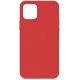 iPhone 12 mini Silicone Case - červený