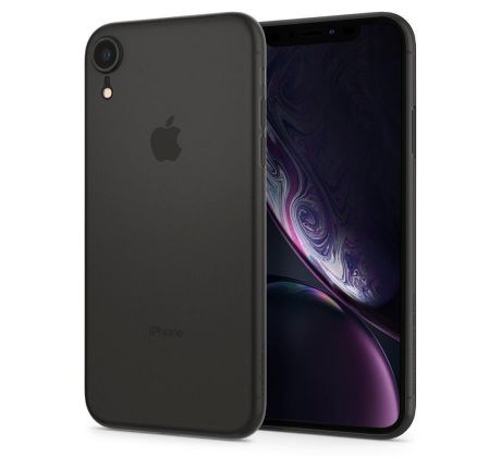 Slim Minimal iPhone XR černý