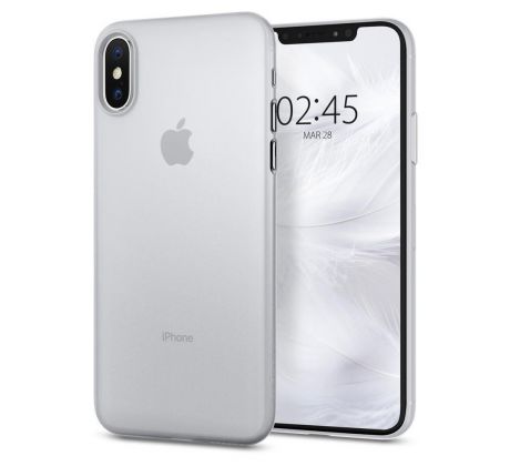 Slim Minimal iPhone XS Max bílý