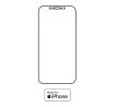 Hydrogel - matná ochranná fólie - iPhone 12 - typ výřezu 2