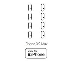 Hydrogel - ochranná fólie zadní kamery - iPhone XS Max - 8ks v balení   
