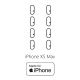 Hydrogel - ochranná fólie zadní kamery - iPhone XS Max - 8ks v balení   