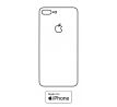 Hydrogel - matná zadní ochranná fólie - iPhone 7 Plus /8 Plus  - typ výřezu 1