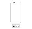 Hydrogel - matná zadní ochranná fólie - iPhone 6/6S - typ výřezu 1