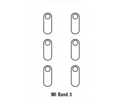 Hydrogel - 6x ochranná fólie - Xiaomi Mi Band 3