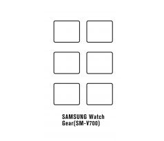 Hydrogel - 6x ochranná fólie - Samsung Watch Gear (SM-V700)