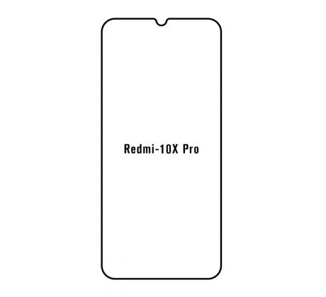 Hydrogel - ochranná fólie - Xiaomi Redmi 10X Pro 5G