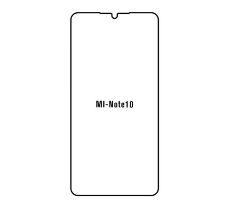 Hydrogel - ochranná fólie - Xiaomi Mi Note 10 
