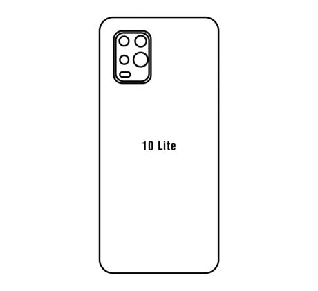 Hydrogel - zadní ochranná fólie - Xiaomi Mi 10 Lite 5G 