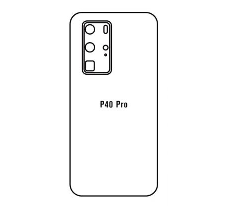 Hydrogel - zadní ochranná fólie - Huawei P40 Pro