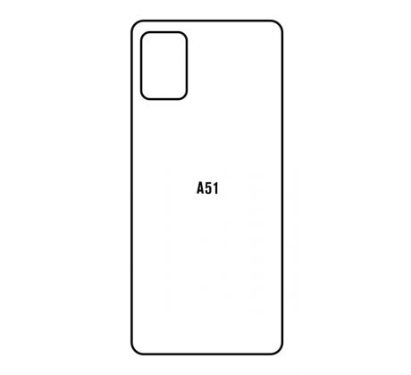 Hydrogel - zadní ochranná fólie - Samsung Galaxy A51 5G