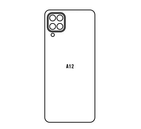 Hydrogel - zadní ochranná fólie - Samsung Galaxy A12