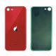 iPhone SE 2020/2022 - Zadní sklo housingu - červené
