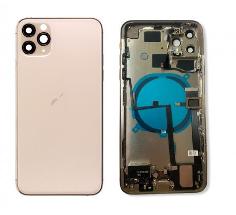 Apple iPhone 11 Pro - Housing (Gold - zlatý) s předinstalovanými díly