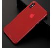 Slim Minimal iPhone XS Max červený