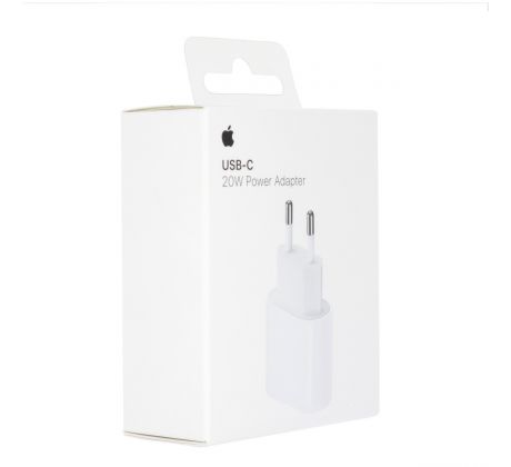 Nabíječka do sítě Apple 20W, USB-C (MHJE3ZM/A) retail package