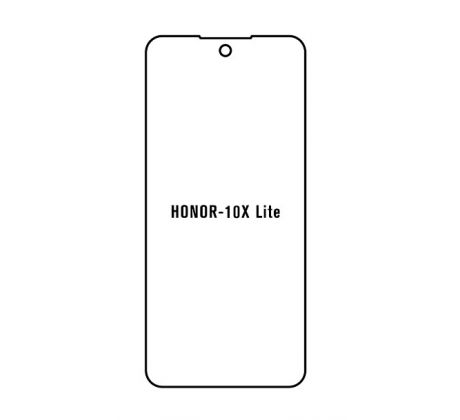 Hydrogel - ochranná fólie - Huawei Honor 10X Lite