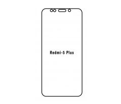 Hydrogel - matná ochranná fólie - Xiaomi Redmi Note 5 Plus