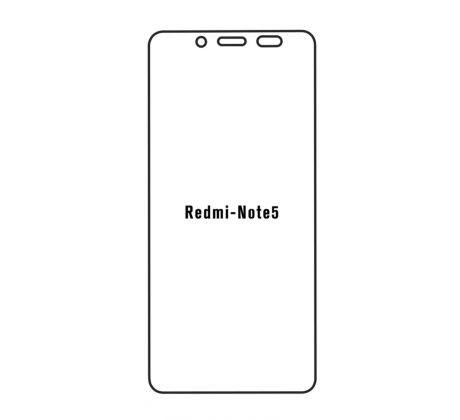 Hydrogel - matná ochranná fólie - Xiaomi Redmi Note 5 