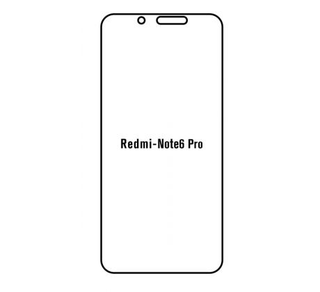 Hydrogel - matná ochranná fólie - Xiaomi Redmi Note 6 Pro