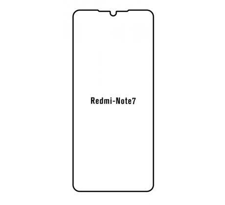 Hydrogel - matná ochranná fólie - Xiaomi Redmi Note 7  