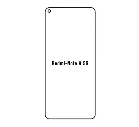 Hydrogel - matná ochranná fólie - Xiaomi Redmi Note 9 5G