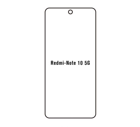Hydrogel - matná ochranná fólie - Xiaomi Redmi Note 10 5G 