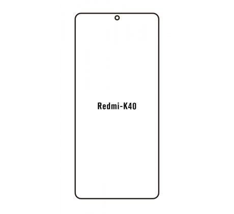 Hydrogel - matná ochranná fólie - Xiaomi Redmi K40 
