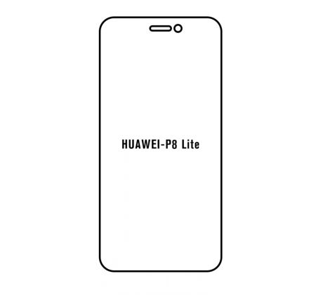 Hydrogel - matná ochranná fólie - Huawei P8 lite 2017 