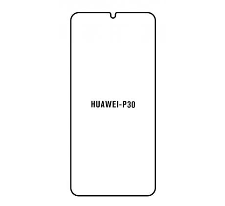 Hydrogel - matná ochranná fólie - Huawei P30  