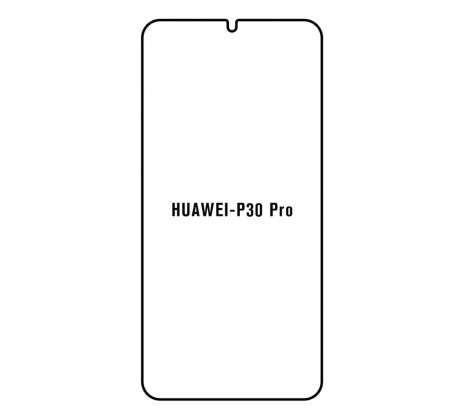 Hydrogel - matná ochranná fólie - Huawei P30 Pro 