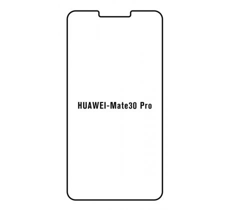 Hydrogel - matná ochranná fólie - Huawei Mate 30 Pro 