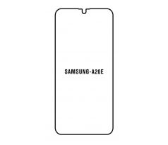 Hydrogel - matná ochranná fólie - Samsung Galaxy A20e 