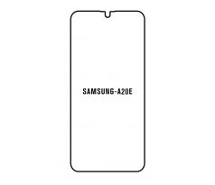 Hydrogel - matná ochranná fólie - Samsung Galaxy A20e 