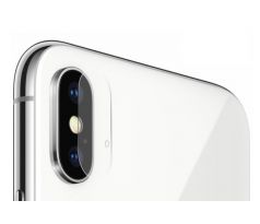Ochranné sklo zadní kamery pro iPhone X transparentní