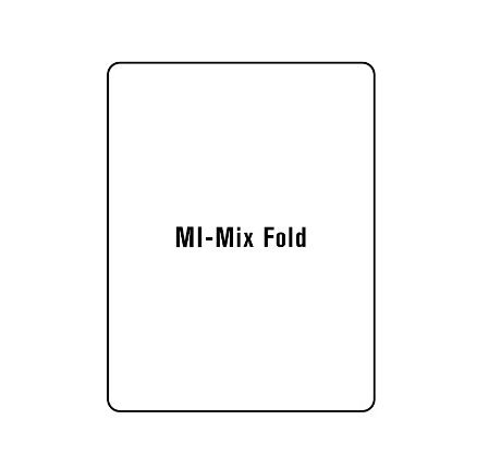 Hydrogel - ochranná fólie - Xiaomi Mi Mix Fold, typ výřezu 3