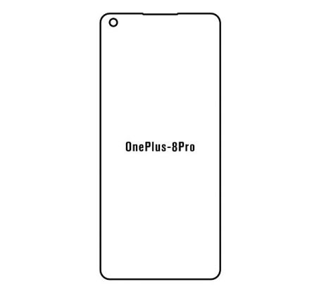 Hydrogel - matná ochranná fólie - OnePlus 8 Pro