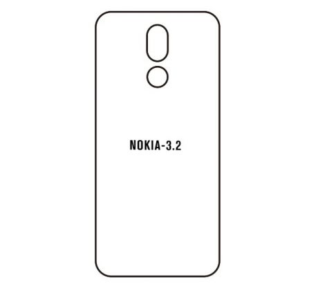 Hydrogel - zadní ochranná fólie - Nokia 3.2