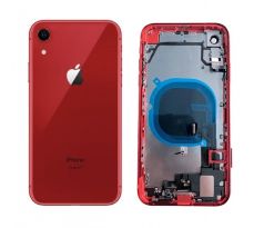 Apple iPhone XR - Zadní Housing - červený s malými instalovanými díly