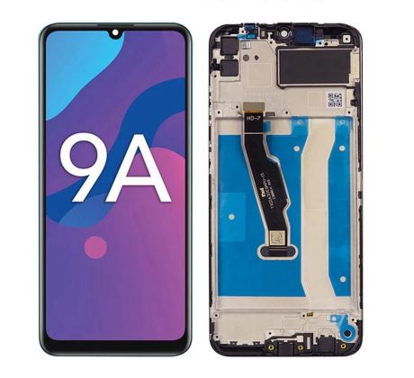 LCD displej + dotyková plocha pro Huawei Honor 9A s rámem