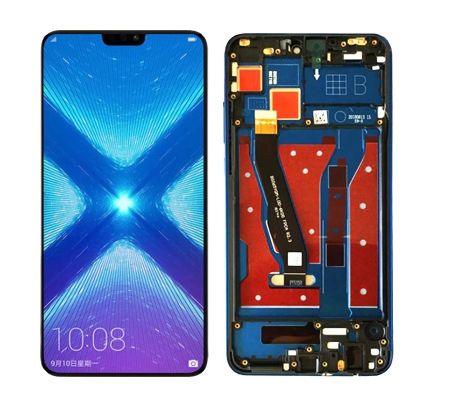 LCD displej + dotyková plocha pro Huawei Honor 8X s rámem - JSN-L21 JSN-L24