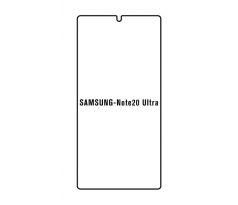 Hydrogel - matná ochranná fólie - Samsung Galaxy Note 20 Ultra, typ 1