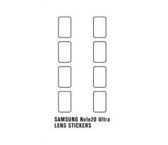 Hydrogel - ochranná fólie zadní kamery - 8ks v balení - Samsung Galaxy Note 20 Ultra, typ výřezu 3