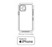 Hydrogel - zadní ochranná fólie (full cover) - iPhone 12 Pro Max, typ výřezu 7