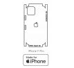 Hydrogel - zadní ochranná fólie (full cover) - iPhone 11 Pro - typ výřezu 8