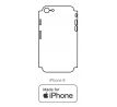 Hydrogel - matná zadní ochranná fólie (full cover) - iPhone 8 - typ výřezu 4