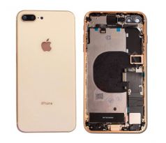 iPhone 8 Plus - Zadní kryt - housing iPhone 8 Plus - zlatý s malými díly
