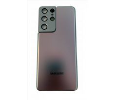 Samsung Galaxy S21 Ultra 5G - Zadní kryt se sklíčem zadní kamery - silver (stříbrný)