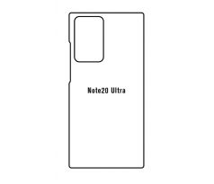 Hydrogel - matná zadní ochranná fólie - Samsung Galaxy Note 20 Ultra 