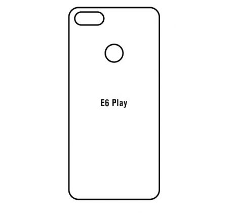 Hydrogel - matná zadní ochranná fólie - Motorola Moto E6 Play 